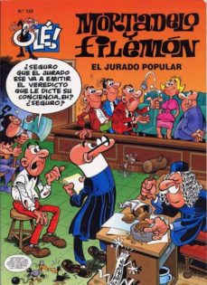 Portada de EL JURADO POPULAR (OL! MORTADELO 133)