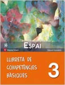 Portada de NOU ESPAI 3º ESO LLIBRETA DE COMPETÈNCIES BASIQUES