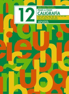 Portada de CALIGRAFIA 12. PASO A PASO