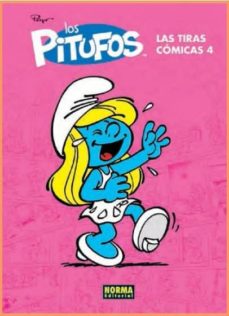 Portada de LOS PITUFOS: LAS TIRAS COMICAS 4