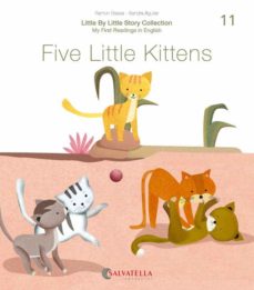 Portada de LITTLE BY LITTLE (RATITO RATITO) 11.-FIVE LITTLE CATS