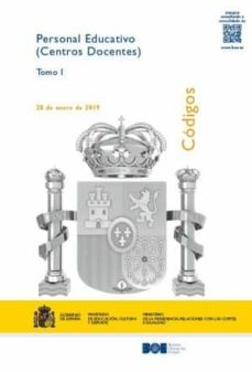 Portada de CODIGO DE PERSONAL EDUCATIVO (CENTROS DOCENTES)