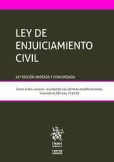 Descargar LEY DE ENJUICIAMIENTO CIVIL gratis pdf - leer online