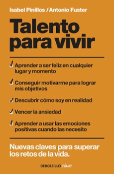 Portada de TALENTO PARA VIVIR: NUEVAS CLAVES PARA SUPERAR LOS RETOS DE LA VI DA