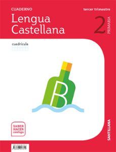 Portada de LENGUA  2º EDUCACION PRIMARIA CUADRICULA CUADERNO 3 SABER HACER CONTIGO ED 2018