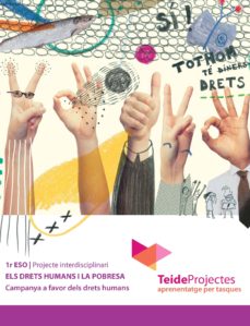 Portada de (CAT).ELS DRETS HUMANS I LA PROBRESA 1R.ESO (PROJECTES)
