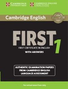 Descargar pda móvil ebooks CAMBRIDGE ENGLISH FIRST 1 FOR REVISED EXAM FROM 2015 STUDENT S BOOK WITH ANSWERS  de  in Spanish 9781107695917