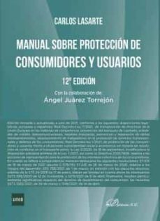 Enlace de descarga de libro pdf gratis MANUAL SOBRE PROTECCIÓN DE CONSUMIDORES Y USUARIOS RTF PDF CHM 9788413774817