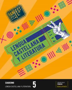 Descargas de libros electrónicos para ipad LENGUA CASTELLANA Y LITERATURA 5º PRIMARIA CUADERNO PROYECTO FANFEST in Spanish de 