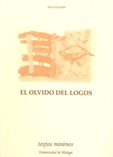 Portada de EL OLVIDO DEL LOGOS