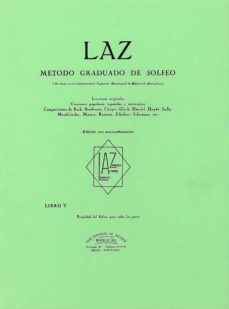 Portada de LAZ:METODO DE SOLFEO 5º ACOMPAÑAMIENTO