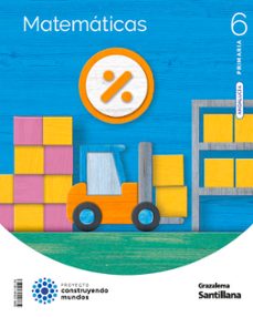 Portada de MATEMATICAS 6º EDUCACION PRIMARIA CONSTRUYENDO MUNDOS ANDALUCIA ED 2023