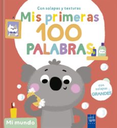 Portada de MIS PRIMERAS 100 PALABRAS CON TEXTURAS.  MI MUNDO