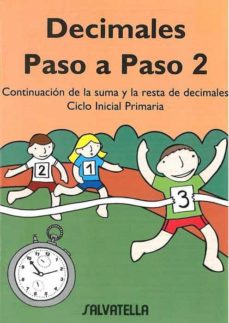 Portada de DECIMALES PASO A PASO 2 (CICLO INICIAL PRIMARIA)