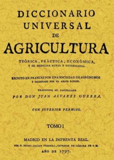 Portada de DICCIONARIO UNIVERSAL DE AGRICULTURA (TOMO 14)