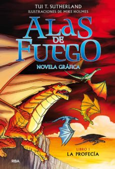 Portada de ALAS DE FUEGO (NOVELA GRAFICA) 1 - LA PROFECIA (EBOOK)
