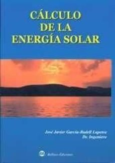 Portada de CALCULO DE LA ENERGIA SOLAR