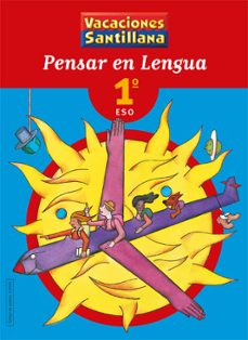Portada de PENSAR EN LENGUA 1º ESO