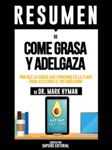 Comiendo grasa libro adelgaza