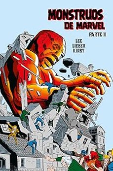 Portada de MONSTRUOS MARVEL DE STAN LEE, LARRY LIEBER Y JACK KIRBY 2 (MARVEL LIMITED EDITION)