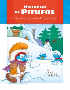 Portada de TIEMPO DE PERROS PARA PITUFO FRIOLERO (HISTORIAS DE PITUFOS)