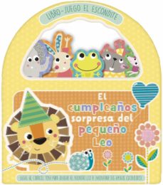 Portada de EL CUMPLEAÑOS SORPRESA DEL PEQUEÑO LEO (LIBRO - JUEGO EL ESCONDITE)