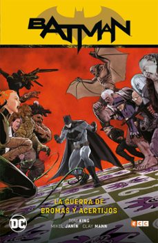 Portada de BATMAN VOL. 6: LA GUERRA DE BROMAS Y ACERTIJOS (BATMAN SAGA - REN ACIMIENTO PARTE 6)