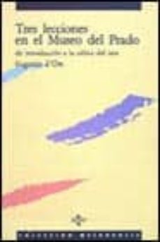 Portada de TRES LECCIONES EN EL MUSEO DEL PRADO