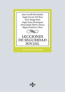 Portada de LECCIONES DE SEGURIDAD SOCIAL (EBOOK)