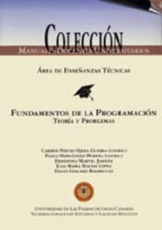 Portada de FUNDAMENTOS DE LA PROGRAMACION. TEORIA Y PROBLEMAS