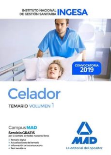 Portada de CELADOR DEL INSTITUTO NACIONAL DE GESTION SANITARIA (INGESA) VOLUMEN 1