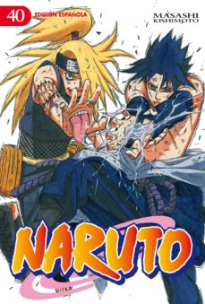Portada de NARUTO Nº 40