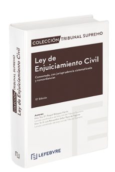 Portada de LEY DE ENJUICIAMIENTO CIVIL COMENTADA (12ª ED.)