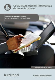 Portada de APLICACIONES INFORMATICAS DE HOJAS DE CALCULO. ADGN0108 - FINANCIACION DE EMPRESAS