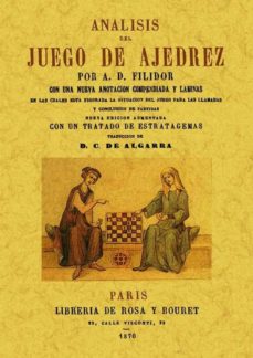 Portada de ANALISIS DEL JUEGO DEL AJEDREZ (ED. FACSIMIL DE LA ED. DE 1827)