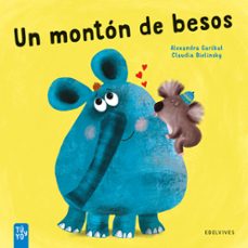 Portada de UN MONTON DE BESOS (COLECCION TU Y YO)
