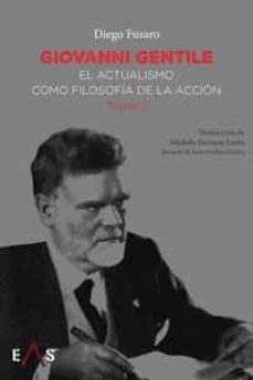 Portada de GIOVANNI GENTILE