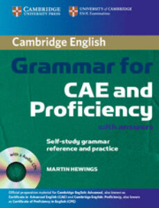 CAMBRIDGE GRAMMAR FOR CAE AND PROFICIENCY BOOK WITH ANSWERS AND AUDIO ...