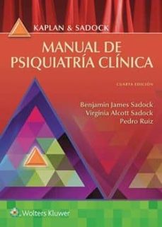 Libro en inglés descargar formato pdf KAPLAN Y SADOCK MANUAL DE PSIQUIATRÍA CLÍNICA  (4ª EDICION)
