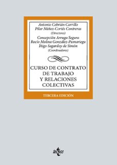 Descarga gratuita de bookworm para android CURSO DE CONTRATO DE TRABAJO Y RELACIONES COLECTIVAS de ANTONIO CEBRIAN CARRILLO 9788430992157 RTF CHM en español