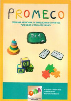 Portada de PROMECO: PROGRAMA MEDIACIONAL DE ENRIQUECIMIENTO COGNITIVO PARA N IÑOS DE EDUCACION INFANTIL. (LIBRO + CD+ PIZARRA MAGNETICA Y FICHAS)