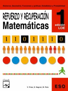 Portada de MATEMATICAS: REPASA Y APRUEBA (1º ESO)