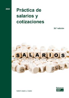 Portada de PRACTICA DE SALARIOS Y COTIZACIONES