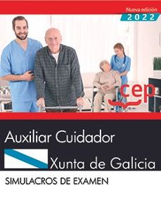 Descargas de libros electrónicos gratis para nook uk AUXILIAR CUIDADOR. XUNTA DE GALICIA. SIMULACROS DE EXAMEN en español