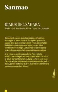 Descargar ebook westerns gratis DIARIS DEL SÀHARA (Spanish Edition) RTF 9788494489167