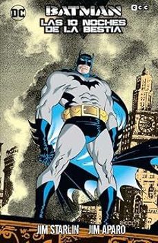 Portada de BATMAN LAS DIEZ NOCHES DE LA BESTIA GRANDES NOVELAS GRAFICAS DE BATMAN)