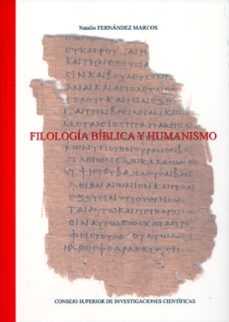 Portada de FILOLOGIA BIBLICA Y HUMANISMO