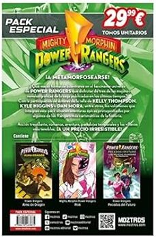 Portada de PACK ESPECIAL MIGHTY MORPHIN POWER RANGERS (3 TOMOS)