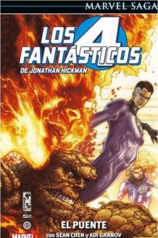 Portada de LOS 4 FANTASTICOS DE JONATAH HICKMAN 1 EL PUENTE