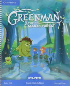 Portada de GREENMAN AND THE MAGIC FOREST STARTER GUIA DIDACTI